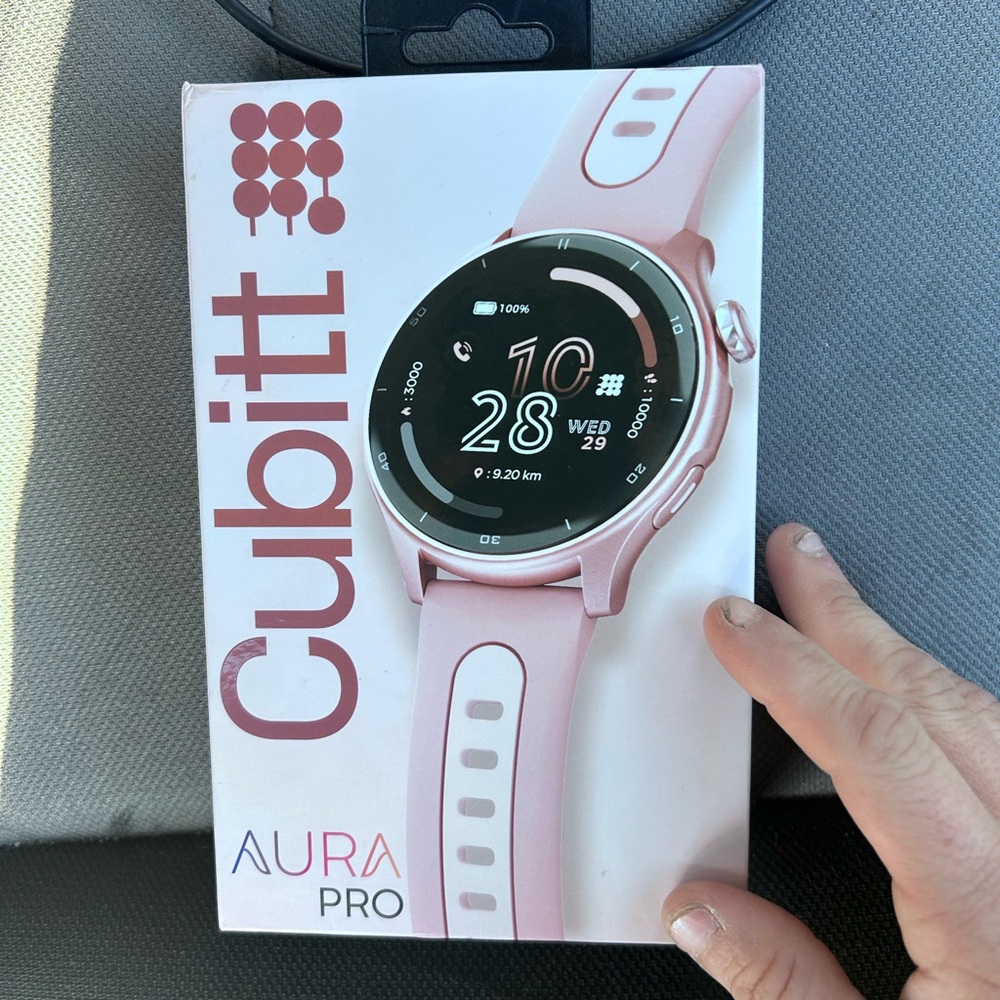 Aura Pro Pink Smartwatch